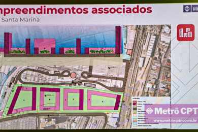 Pátio Santa Marina da Linha 20-Rosa deverá explorar potencial imobiliário (CMSP)