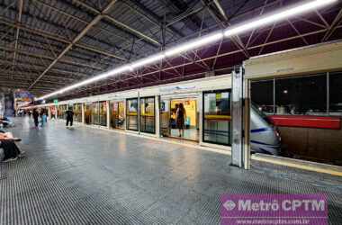 Primeira fachada de portas de plataforma foi instalada na estação Carrão (Jean Carlos)