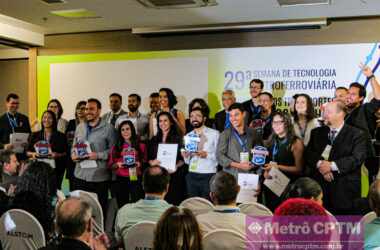 Finalistas do 10º Premio de Tecnologia e Desenvolvimento Metroferroviário (Jean Carlos)