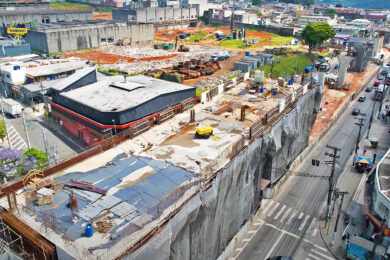 Demolições têm início no futuro pátio Ragueb Chohfi, da Linha 15-Prata