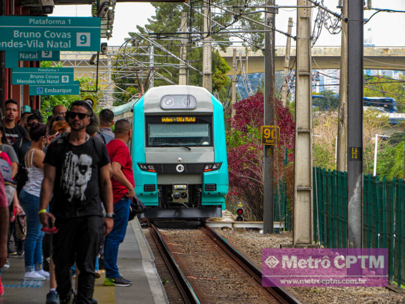 Operação da Linha 9-Esmeralda será afetada devido a serviços de manutenção (Jean Carlos)