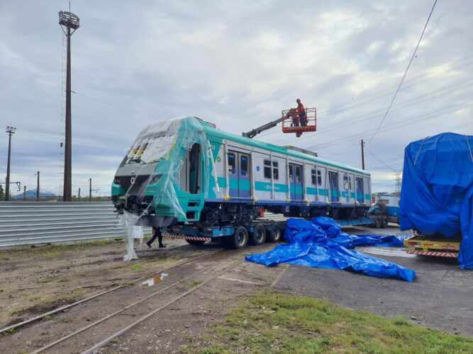 Quinto novo trem da ViaMobilidade (ViaMobilidade)