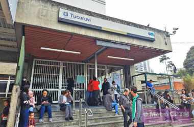 Estação Tucuruvi durante greve