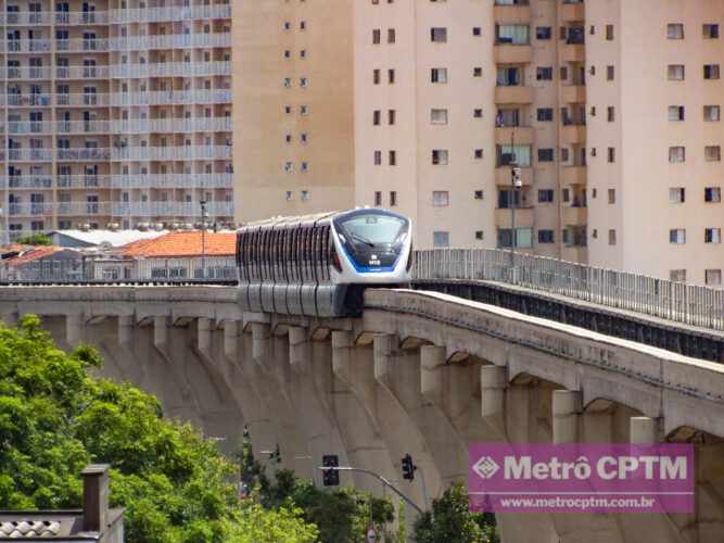 Monotrilho pode trafegar com velocidade de até 80km/h (Jean Carlos)