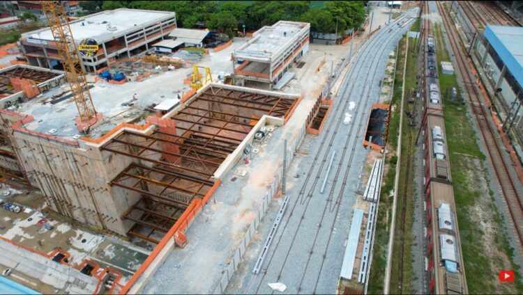 Construção da integração entre Linha 2 e Linha 11 (iTechdrones)