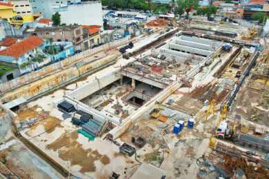 Futura ligação com a Linha 16-Violeta, estação Anália Franco se prepara para visita do tatuzão