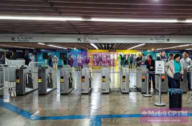Bloqueio da estação Consolação, da Linha 2-Verde