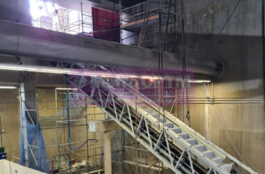 Estação Vila Prudente está recebendo escadas rolantes novas (Lucas Sousa)