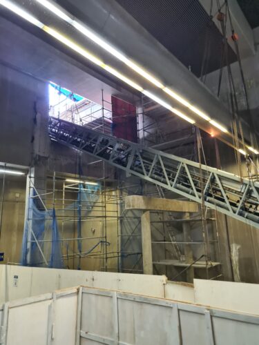 Escadas rolantes na estação Vila Prudente (Lucas Sousa)