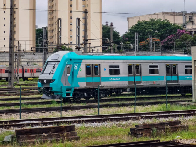 ViaMobilidade já recebeu dez trens da Alstom (Diego Metroferroviário)