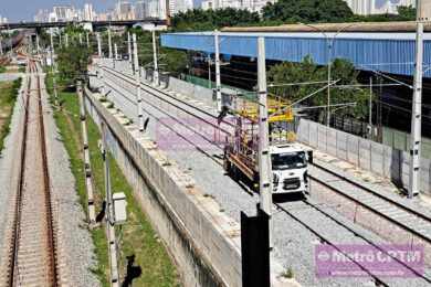Obras para desvio provisório da Linha 11-Coral em Penha devem ser concluídas neste fim de semana