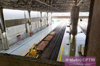 Telhado da estação Brás será reformado (Jean Carlos)