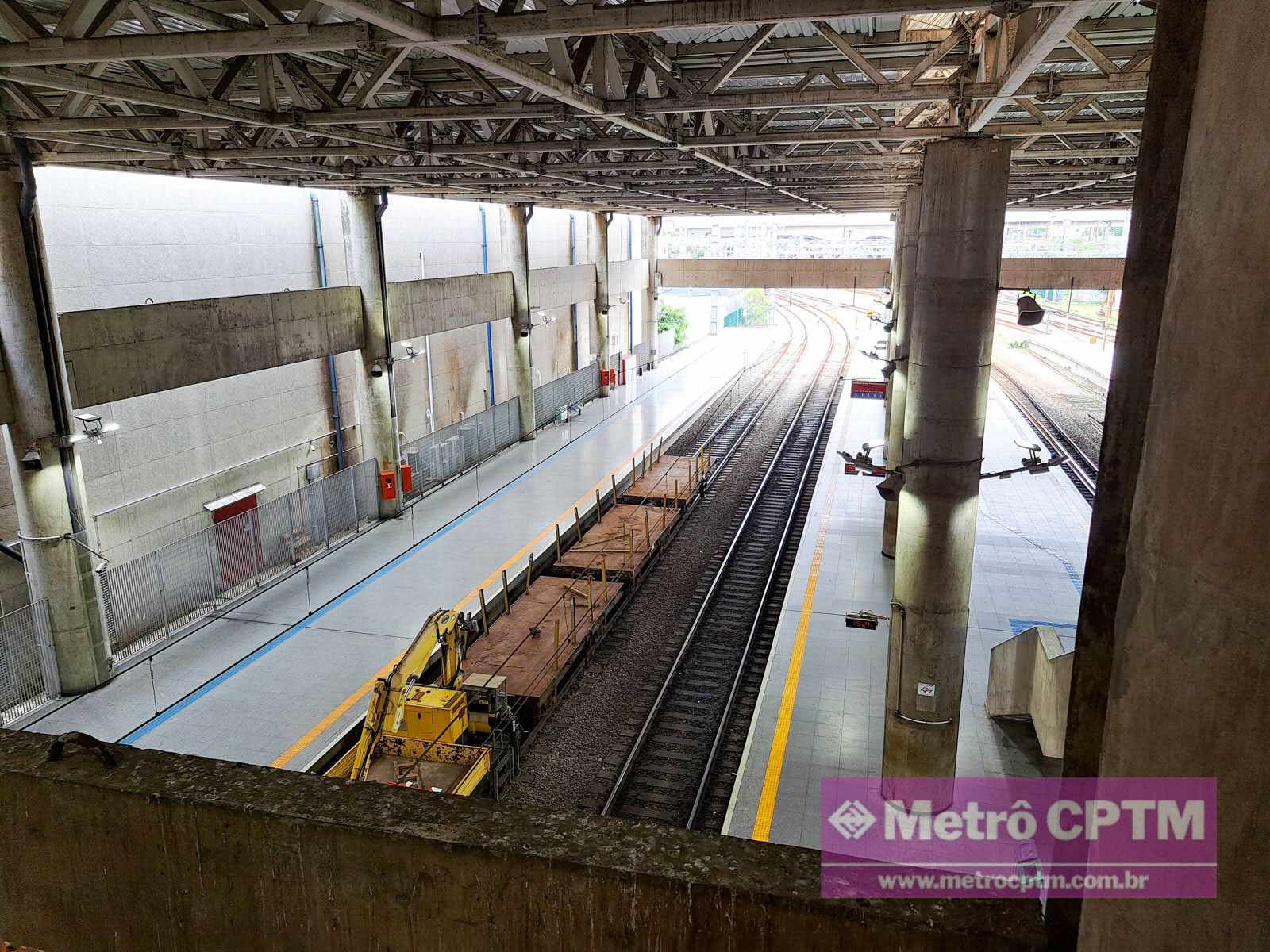 Área disponível na estação Brás (Jean Carlos) - Metrô CPTM