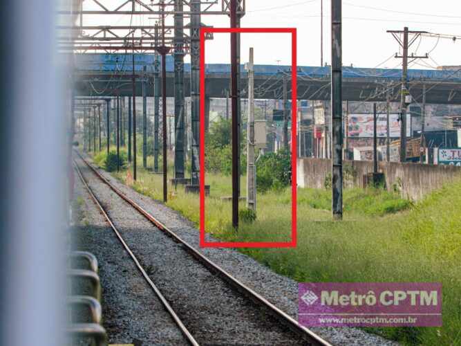 Estação Radio Base na altura da estação Mauá (Jean Carlos)