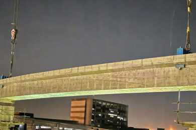 People Mover do Aeroporto de Guarulhos tem última viga instalada