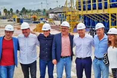 Ministros do Governo Federal visitam obras do “People Mover” do Aeroporto de Guarulhos