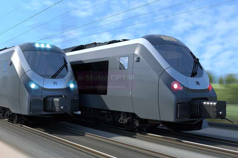 Trem regional da Alstom