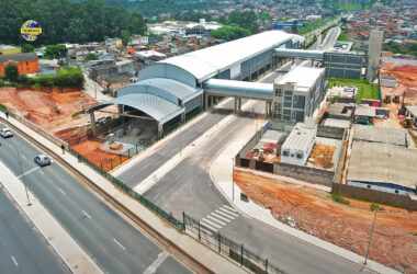 Estação Varginha em 3 de fevereiro de 2024 (iTechdrones)
