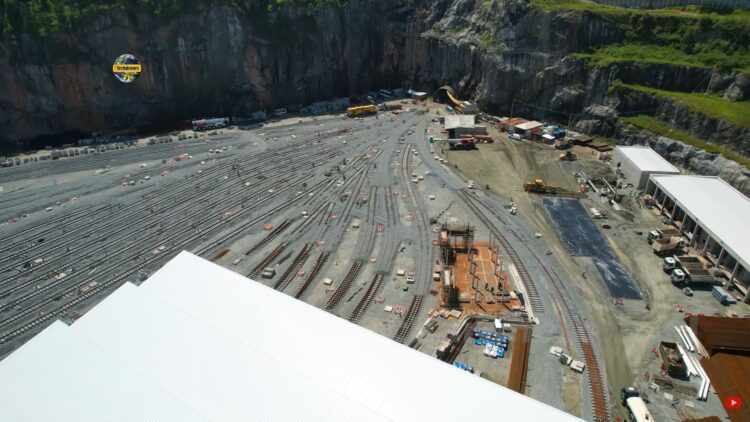 Vias para acesso ao abrigo do Pátio Morro Grande (iTechdrones)