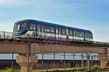 Primeiro Aeromovel do People do Aeroporto de Guarulhos