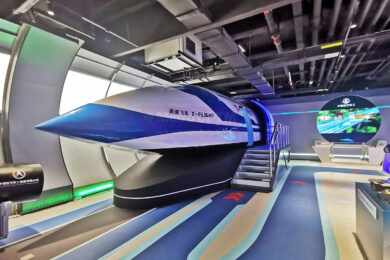 China trabalha em projeto de trem com velocidade de 2.000 km/h