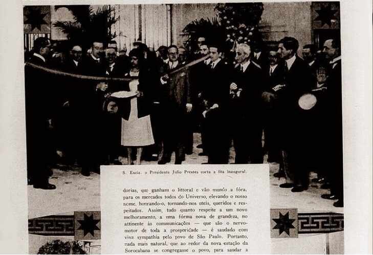 Inauguração da Estação Júlio Prestes em 1938