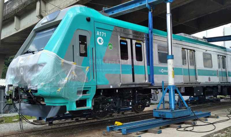 17º novo trem recebido pela ViaMobilidade (ViaMobilidade)