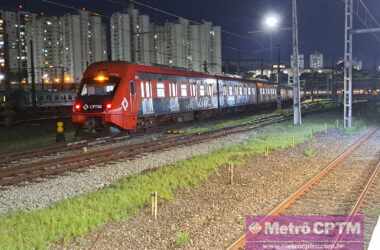 Quarto trem da Série 8500 é entregue para a CPTM (Jean Carlos)