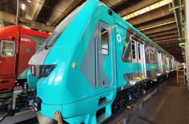 Cinco novos trens entraram em operação da Linha 9-Esmeralda (SPI)