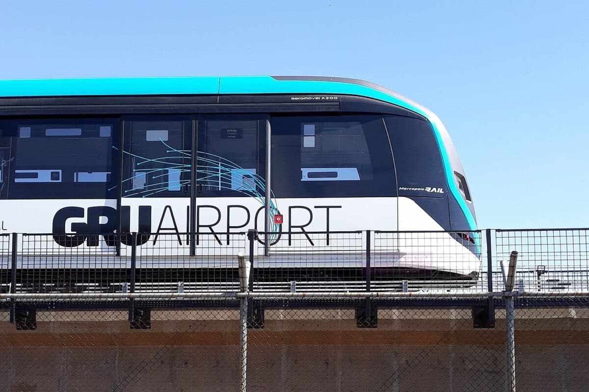 People Mover de Guarulhos em testes