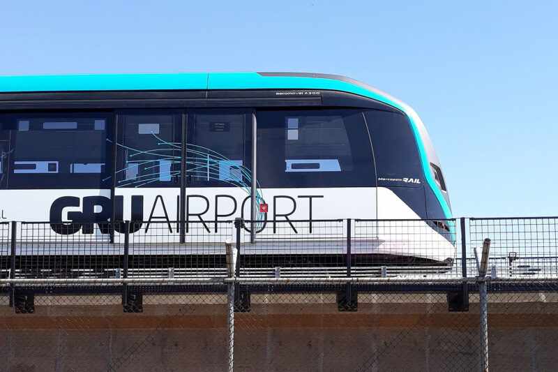 People Mover de Guarulhos em testes