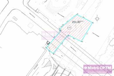 Área embaixo do Viaduto do Chá que será usada na obra