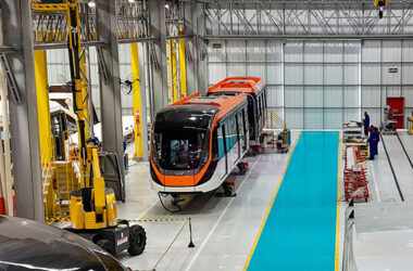O terceiro Aeromovel de Guarulhos chegará ainda em junho