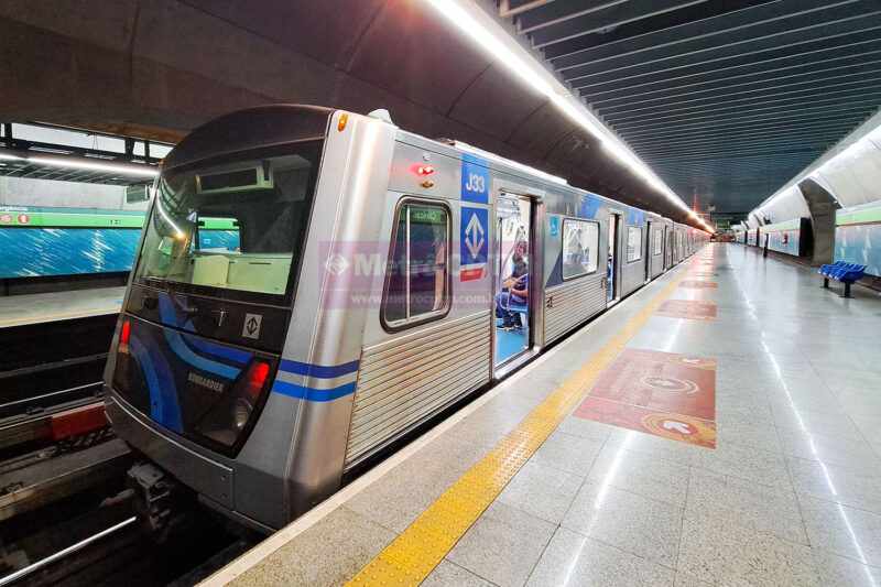 Trem da Linha 2-Verde