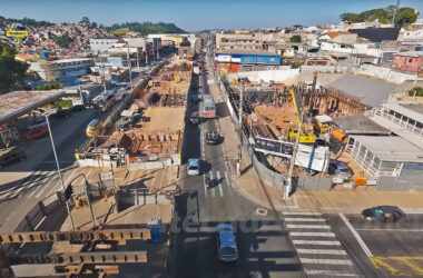 Estação Jacú-Pêssego em junho de 2024