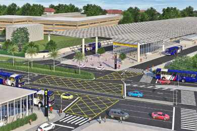 Projeção da estação Taboão da Serra