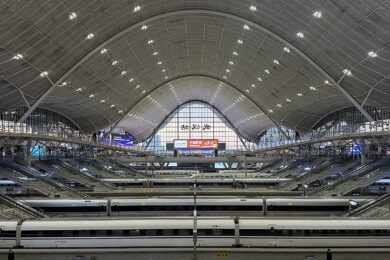 Estação Wuhan transportou mais de 1 milhão de passageiros (Zheng Zhou)