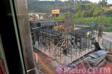 Construção da Estação Ambuitá Julho/2024 (Jean Carlos)