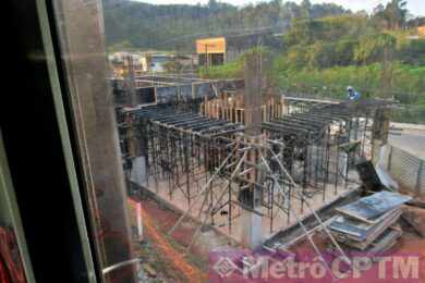 Construção da Estação Ambuitá Julho/2024 (Jean Carlos)