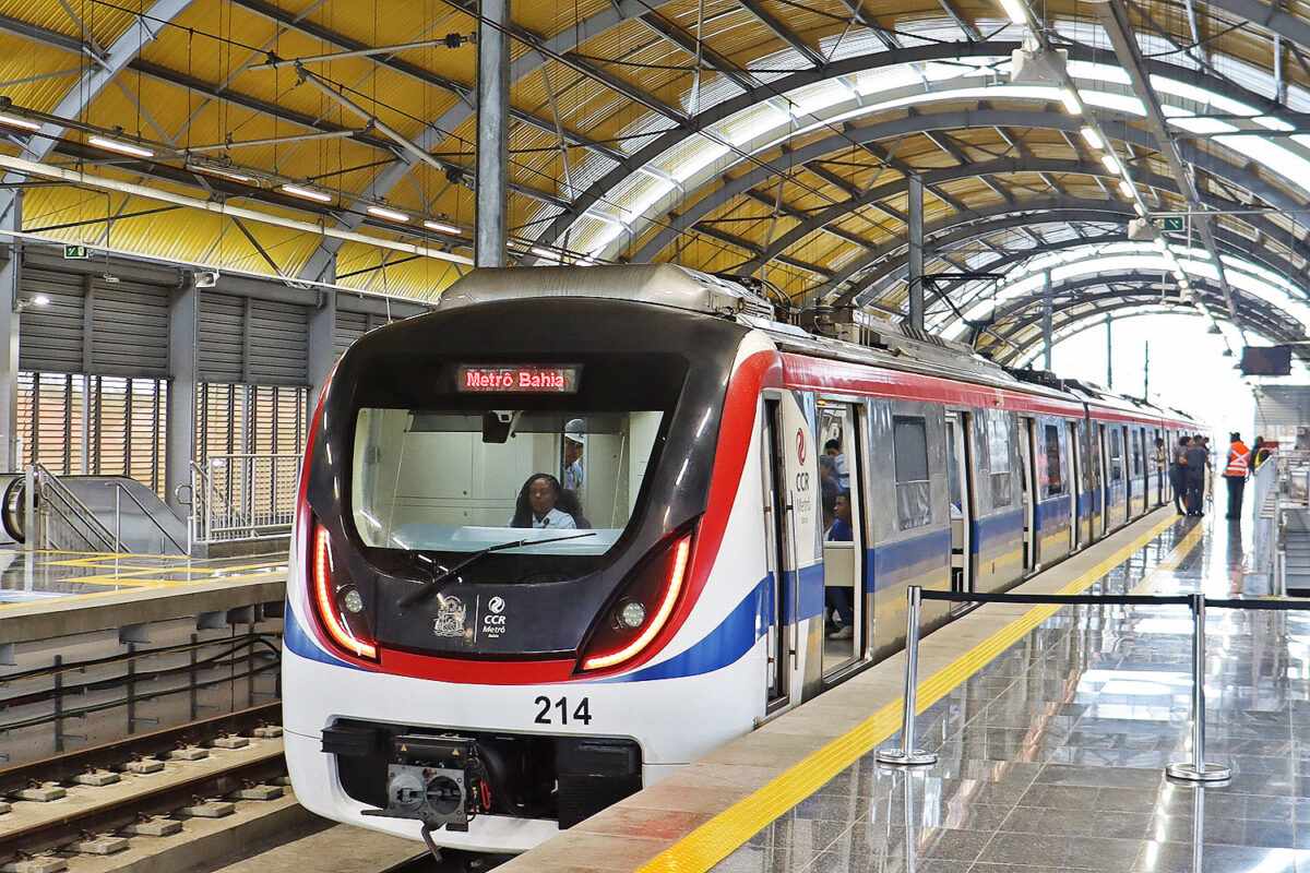 Trem do Metrô da Bahia