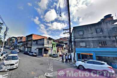 Local onde será construída a Estação Morro Grande (Street View)