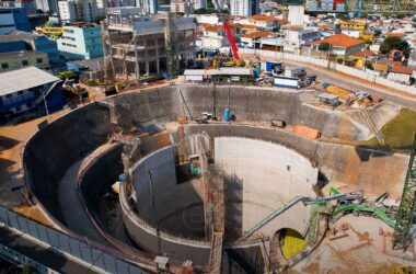 Estação Santa Clara em agosto de 2024