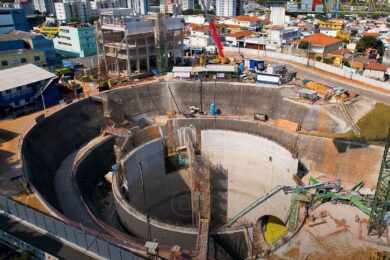 Estação Santa Clara em agosto de 2024