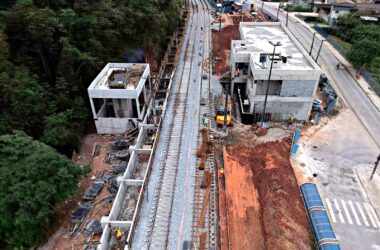 Obras da Estação Ambuitá (Erik Oliveira)