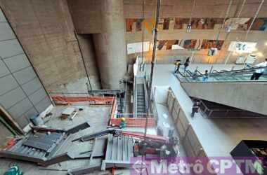 Obras de ampliação da Estação Vila Prudente (Jean Carlo)