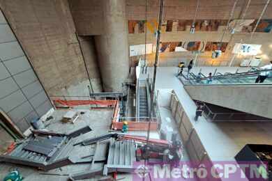 Obras de ampliação da Estação Vila Prudente (Jean Carlo)
