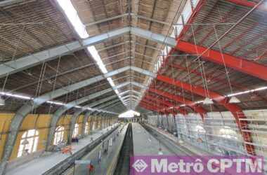 Estação Júlio Prestes sendo restaurada (Jean Carlos)