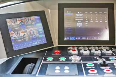 Painel de controle embutido do trem da BYD