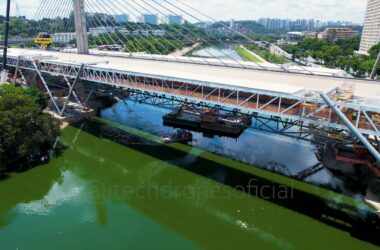 Ampliação da Estação Santo Amaro em novembro/2024 (iTechdrones)