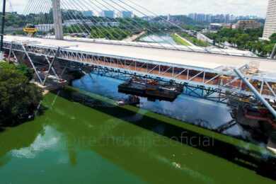 Ampliação da Estação Santo Amaro em novembro/2024 (iTechdrones)